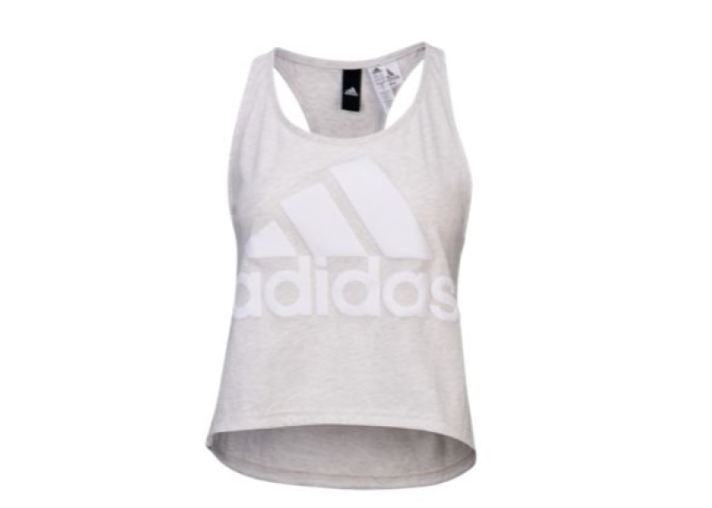 ATHLETICS BIG LOGO CROP TANK - WOMEN'S