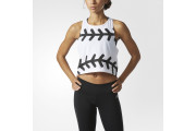 Baseball Crop Top Women's