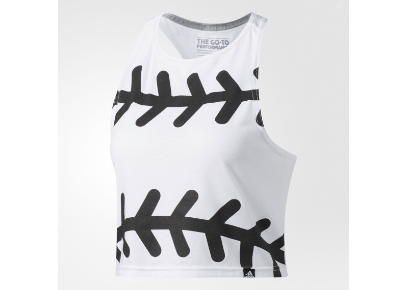 Baseball Crop Top Women's