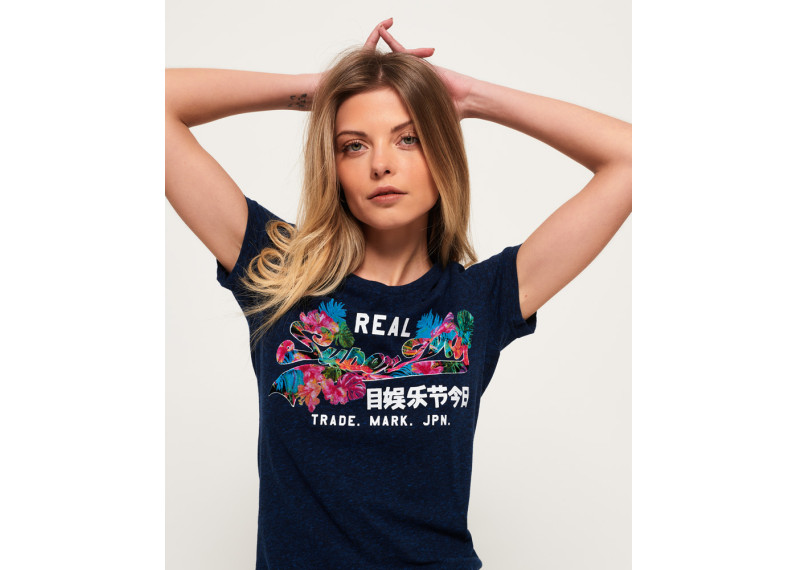 Vintage Logo Tropical T-Shirt