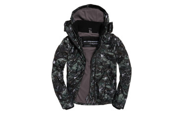 Pop Zip Print Hooded Arctic SD- Windcheater Jacket