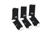 Nike SB 3 Pack Black Crew Socks