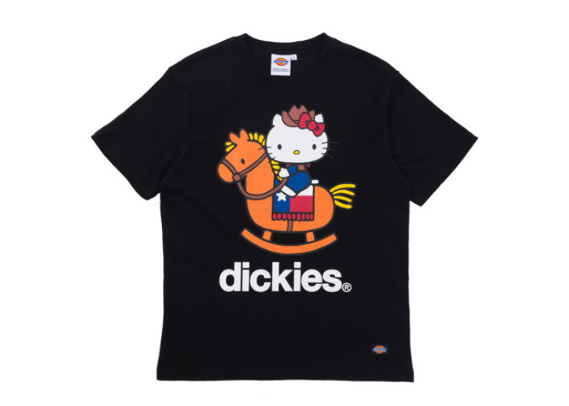 HELLO KITTY logo print T-shirt