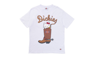 HELLO KITTY logo print T-shirt