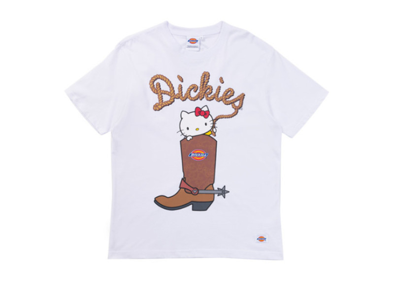 HELLO KITTY logo print T-shirt