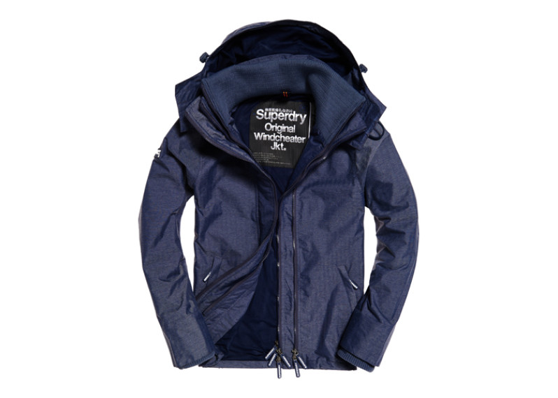 Pop Zip Hooded Technical Windcheater Jacket 