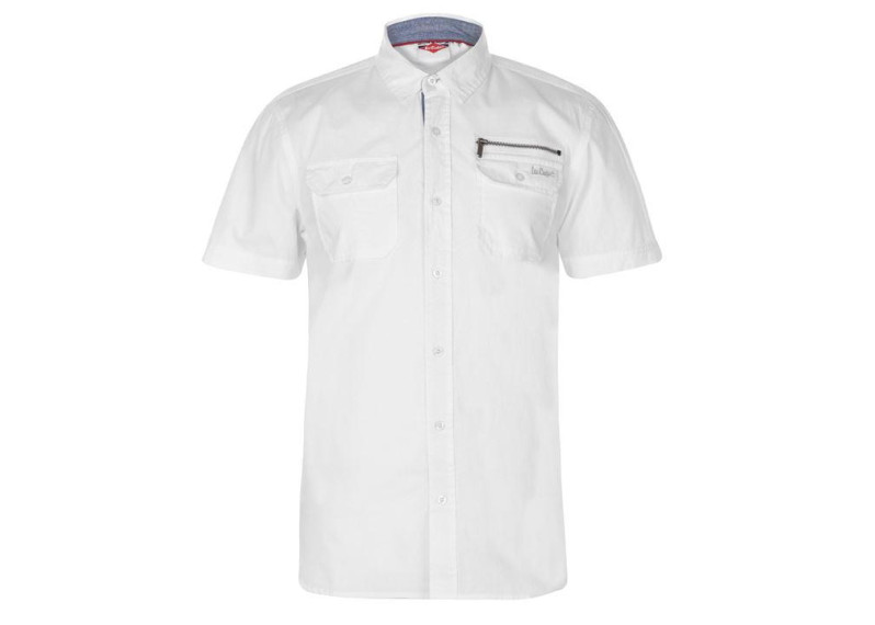 Zip Pocket Short Sleeve Shirt