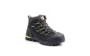 Steel Toe Work Boots Black