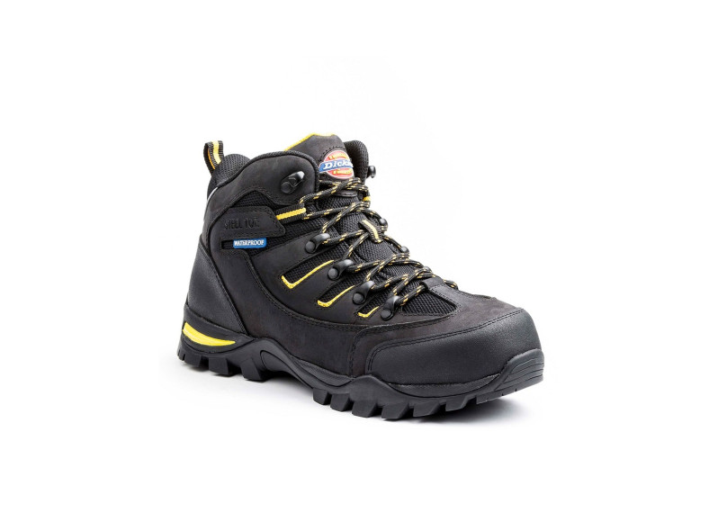 Steel Toe Work Boots Black