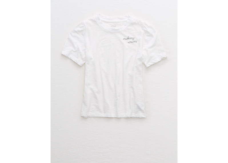 AERIE X RACHEL BABY TEE