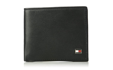 RFID Blocking 100% Leather Passcase Bifold Wallet