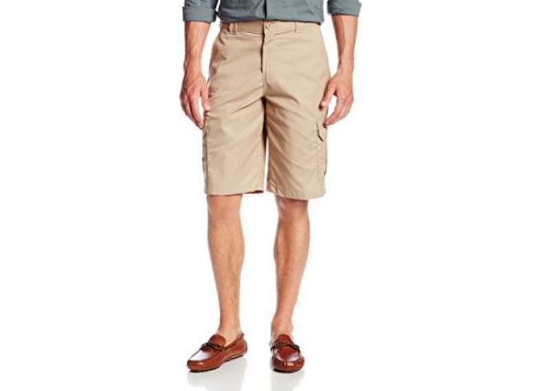 Regular Fit Stretch Twill Cargo Short