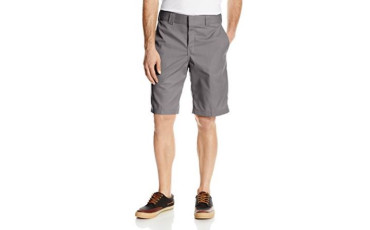 Relaxed-Fit Stretch-Twill Work Short