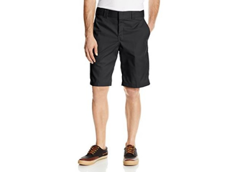 Relaxed-Fit Stretch-Twill Work Short