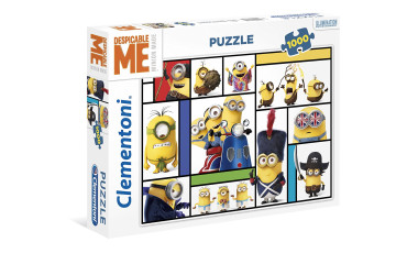 Clementoni PUZZLE 1000 PZ - MINIONS - CAT