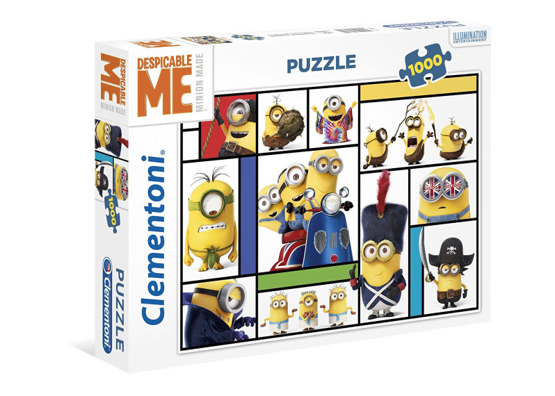 Clementoni PUZZLE 1000 PZ - MINIONS - CAT