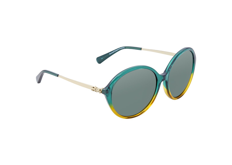 Green Round Sunglasses