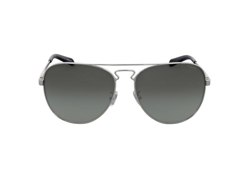 Grey Gradient Aviator Sunglasses