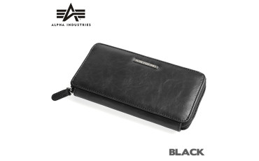 Round Zipper Long Wallet