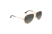 Grey Gradient Aviator Sunglasses