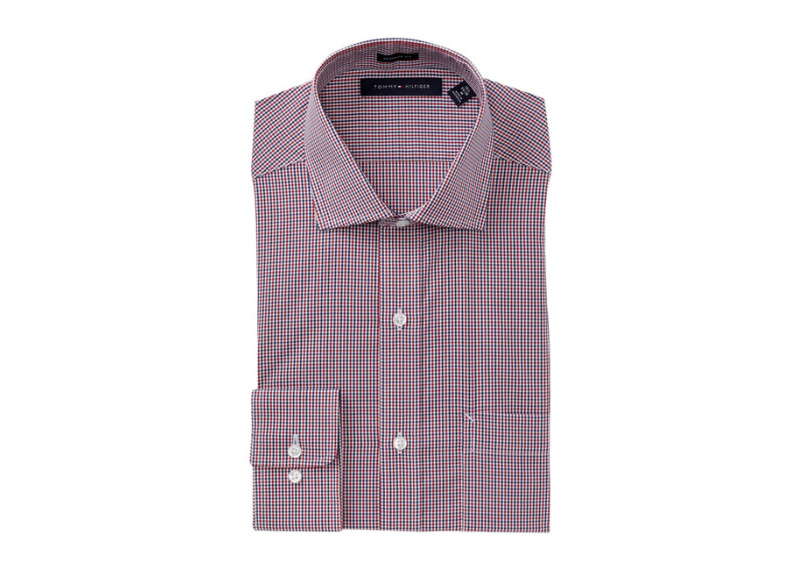 Tommy Hilfiger Regular Fit Poplin Dress Shirt