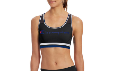 The Absolute Mesh Sports Bra, Script Logo