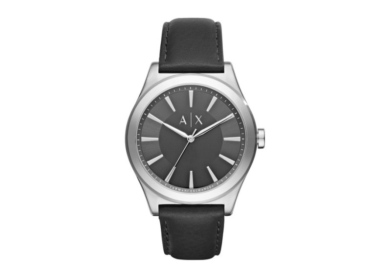 Men's Nico Leather Strap Watch, 44mm