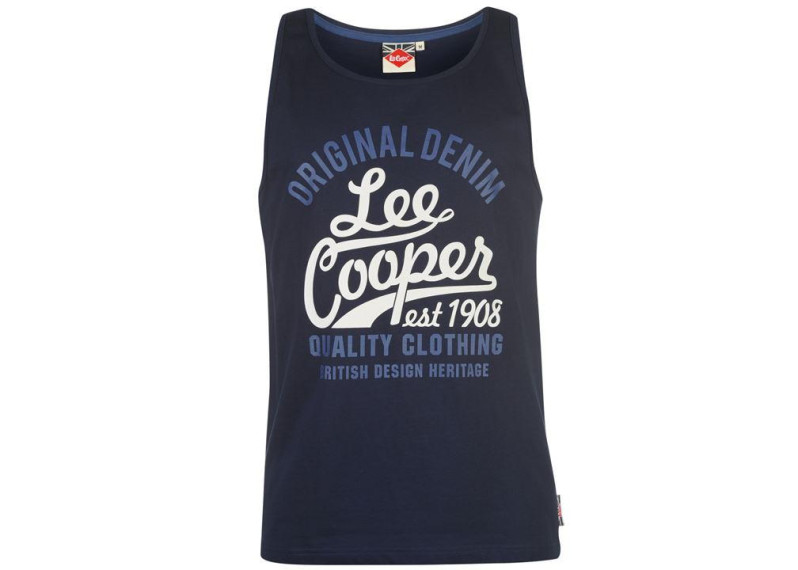 Lee Cooper Logo Vintage Vest Mens