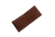 Men's 100% Leather Passcase Wallet