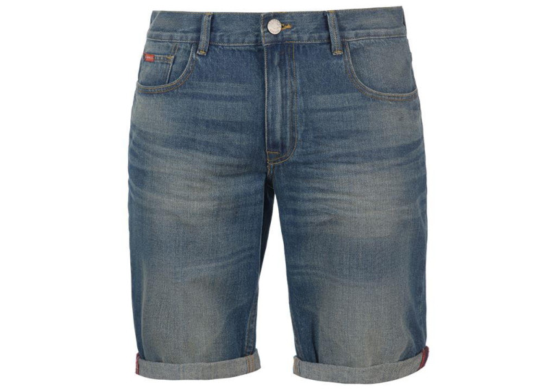 Regular Denim Shorts Mens