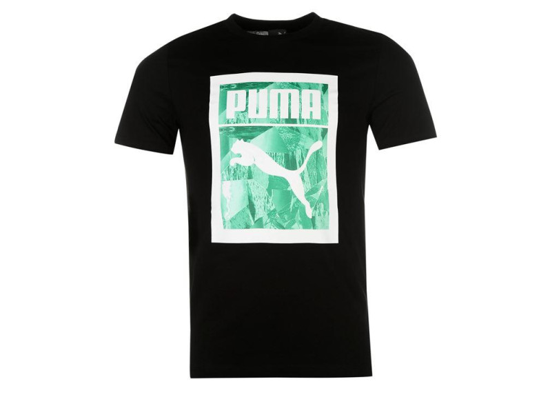 Puma Mountain QT Tee Mens - Black