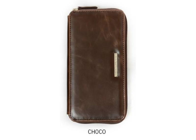 Round Zipper Long Wallet