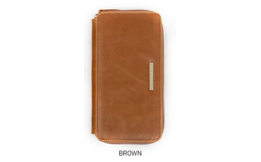 Round Zipper Long Wallet