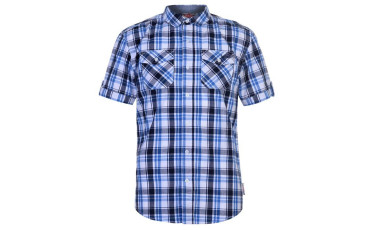 SS Check Shirt Mens