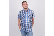 SS Check Shirt Mens