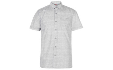 Printed Textile Shirt Mens