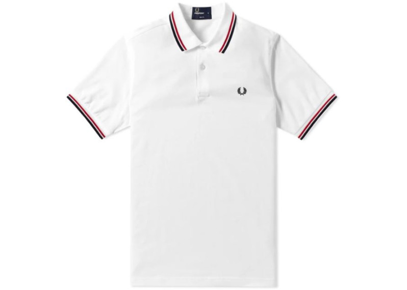 SLIM FIT TWIN TIPPED POLO