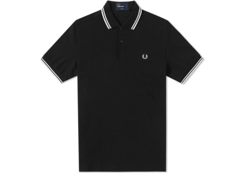 SLIM FIT TWIN TIPPED POLO