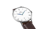 Dapper Bristol White Dial Unisex Watch