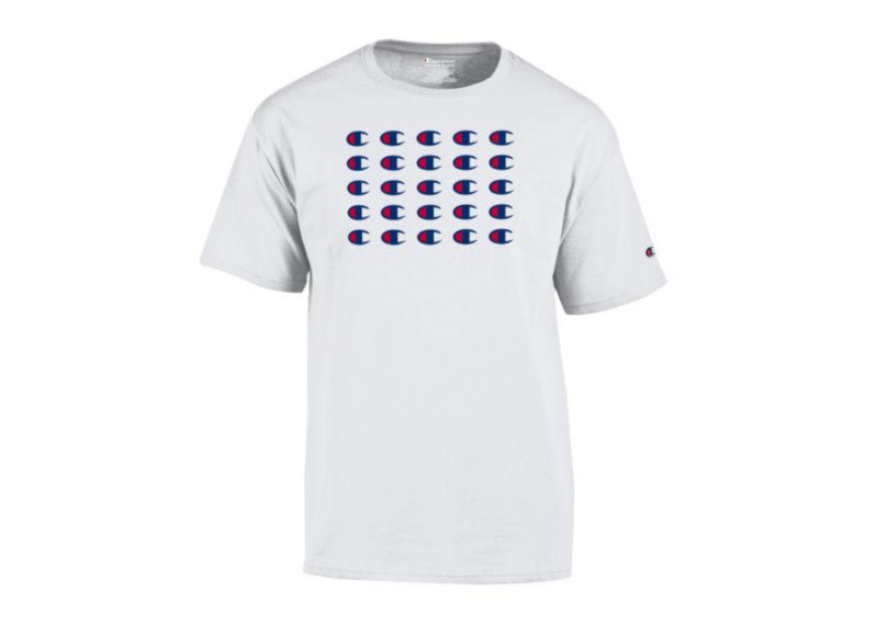 Champion C Logo Repeat Short Sleeve Tee 