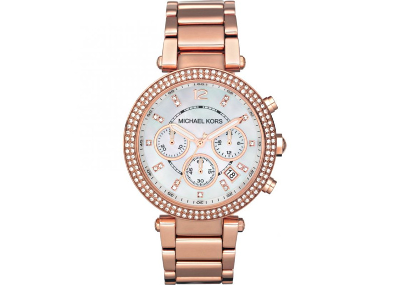 Parker Chronograph Rose Gold-tone Ladies Watch