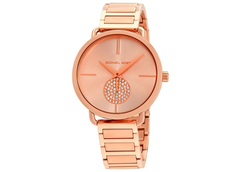 Portia Rose Gold-tone Ladies Watch