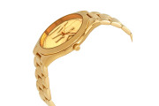 Slim Runway Gold Dial Ladies Watch