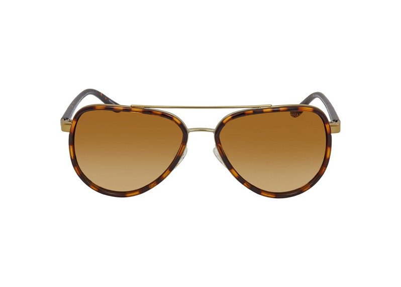 Playa Norte Warm Brown Gradient Aviator Sunglasses