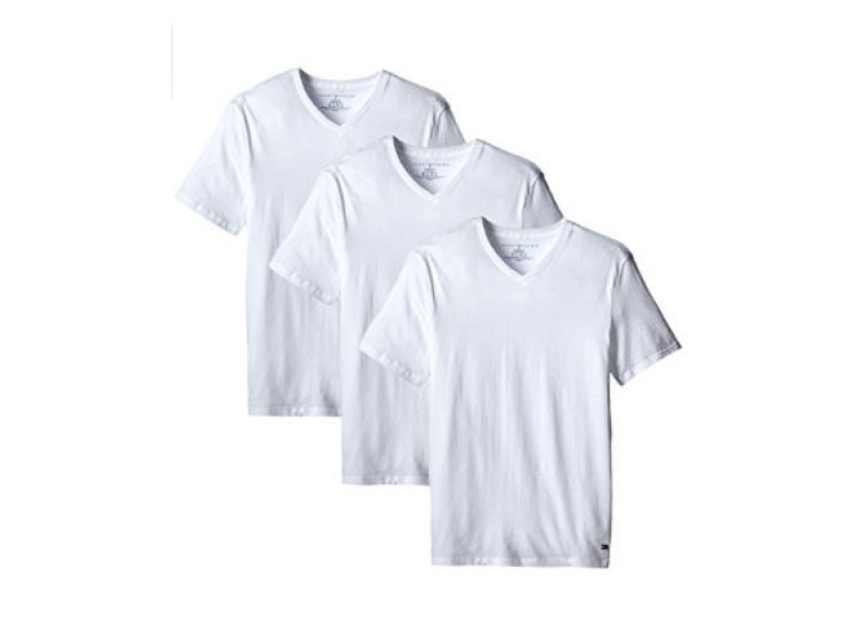 3 Pack Cotton Classics V-Neck T-Shirt