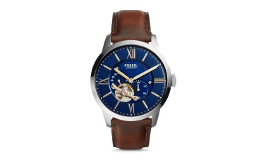 Townsman Automatic Blue Satin Dial Men's Watch