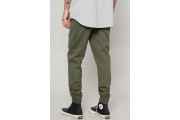 MILITARY GREEN STRETCH TWILL JOGGER