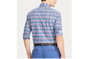 Classic Fit Plaid Poplin Shirt