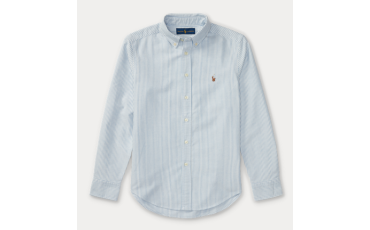 Striped Cotton Oxford Shirt