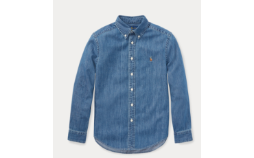 Cotton Chambray Shirt 大童裝